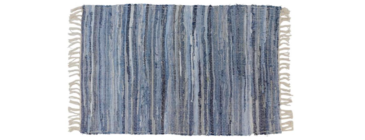 Recycled Denim Rug 60 x 90cm