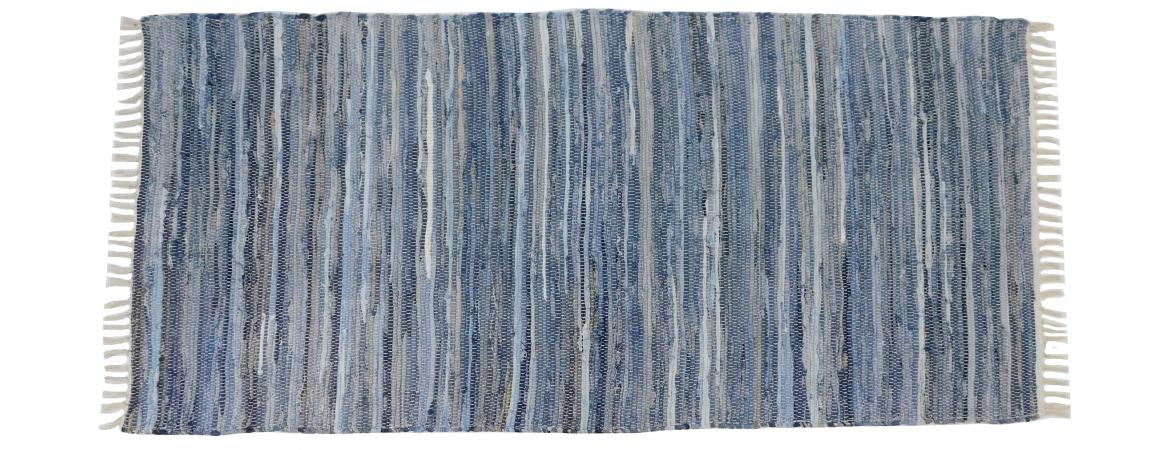 Recycled Denim Rug 80 x 180cm