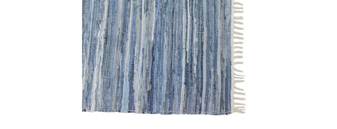 Recycled Denim Rug 80 x 180cm