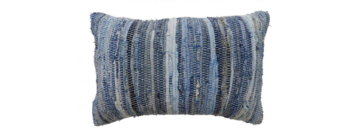 Recycled Denim Cushion 40 x 60cm