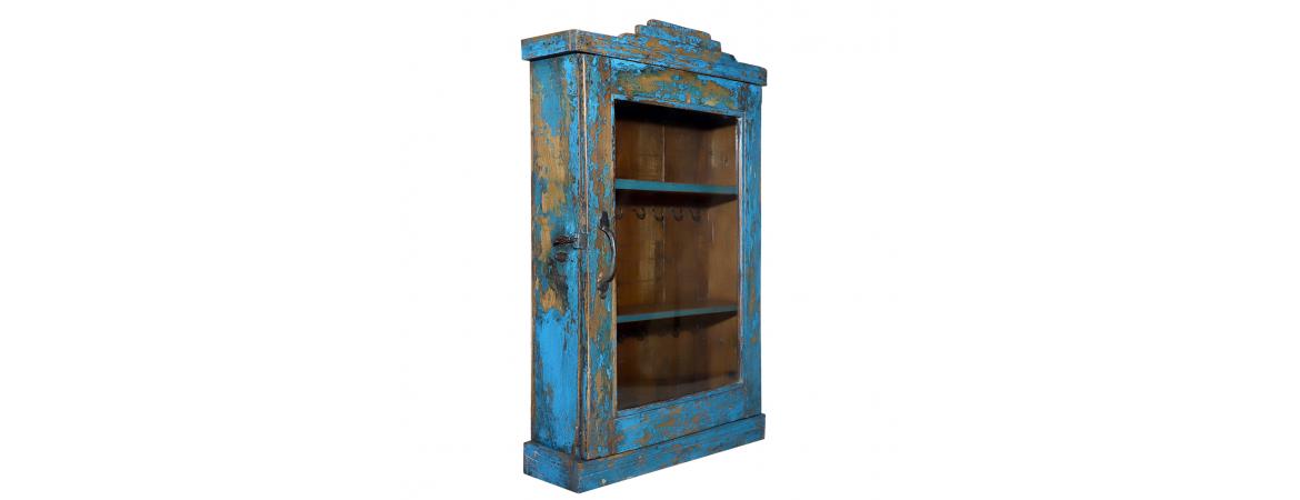 Assorted Antique Key Cabinet