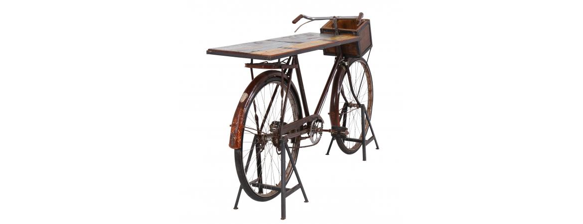 Assorted Reclaimed Bicycle Table