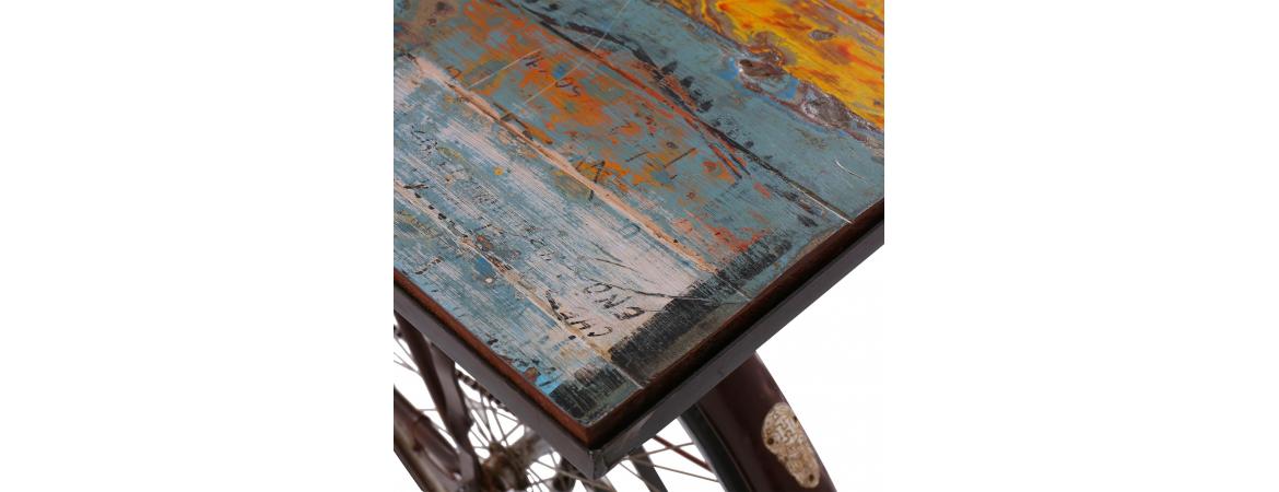 Assorted Reclaimed Bicycle Table