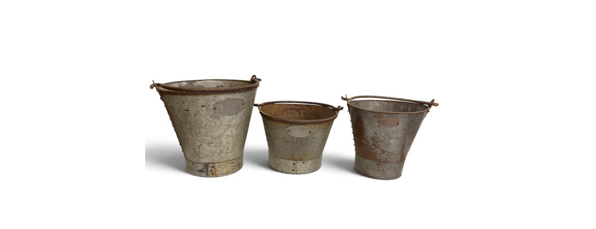 Set of 3 GWR Buckets