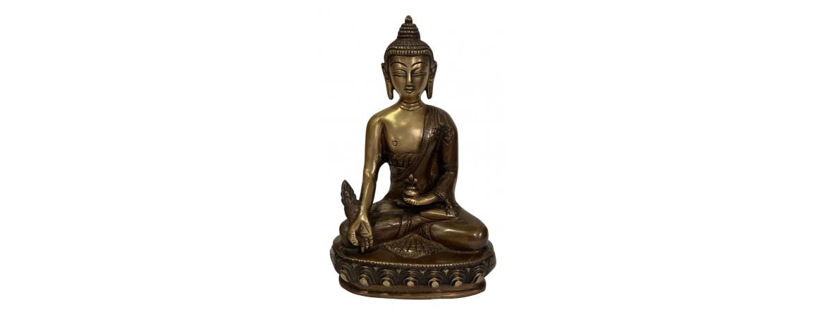 Sitting Buddha with Medicine