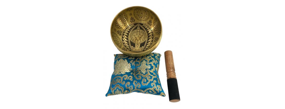 Singing Bowl with Cushion and Mallet 8