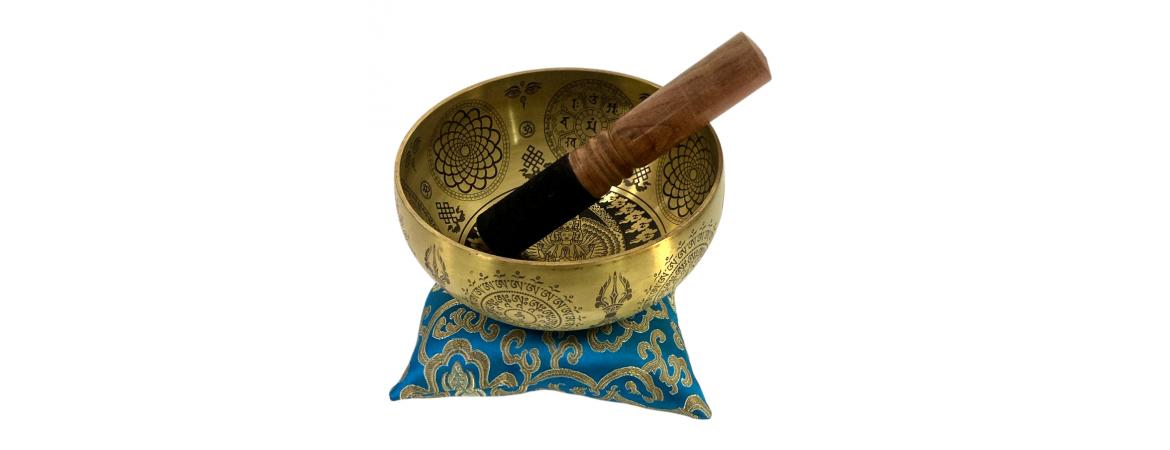 Singing Bowl with Cushion and Mallet 8
