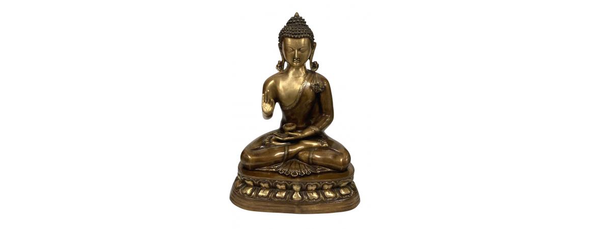 Buddha Kundal Sitting Blessing Hand