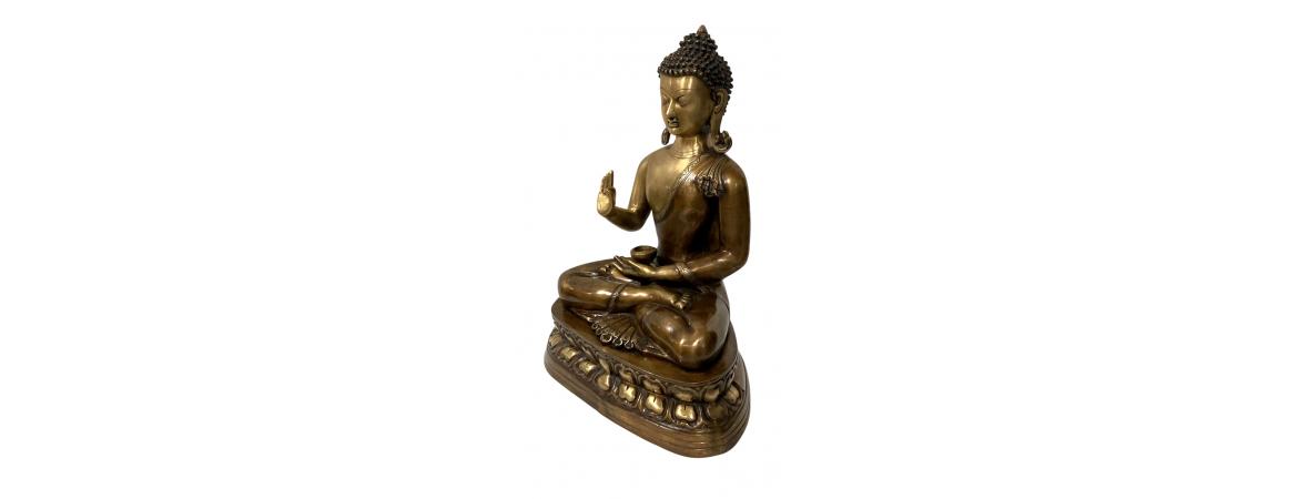 Buddha Kundal Sitting Blessing Hand