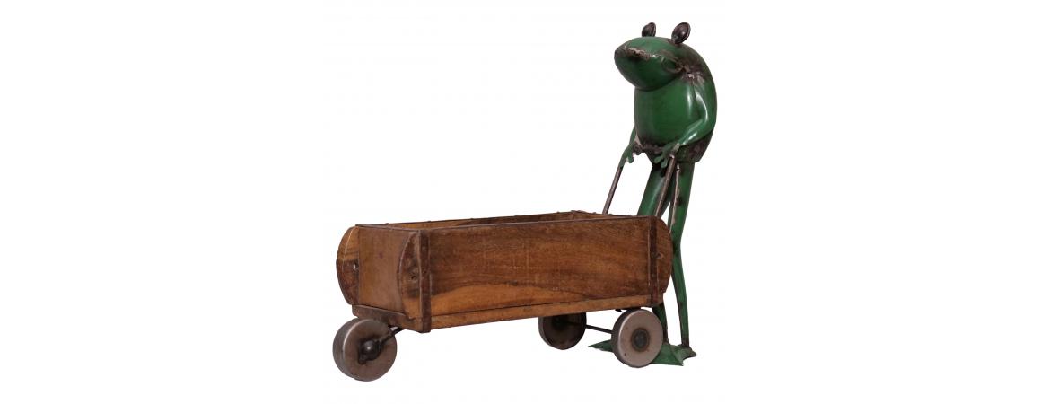 Wheelbarrow Frog Brick Mould