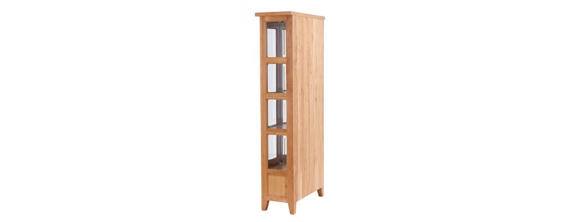 1 Drawer 2 Door Glazed Display Cabinet