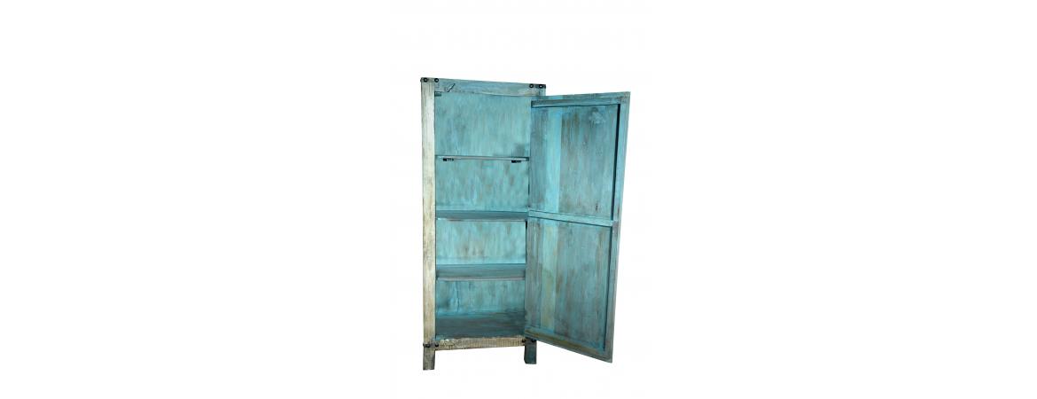 Hand Painted Tall Cabinet