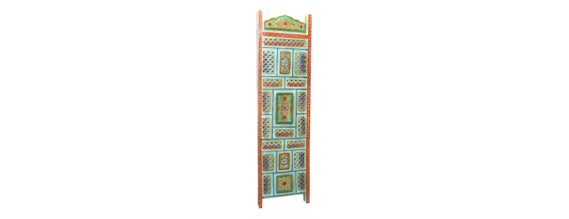 Antique Hand Painted Screen