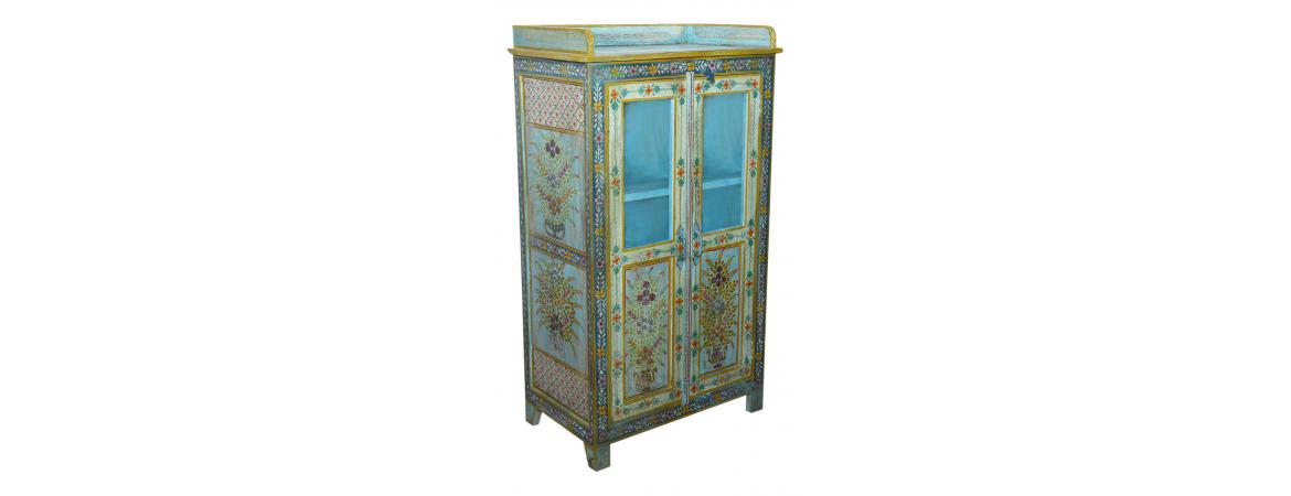 Hand Painted 2 Door Cabinet