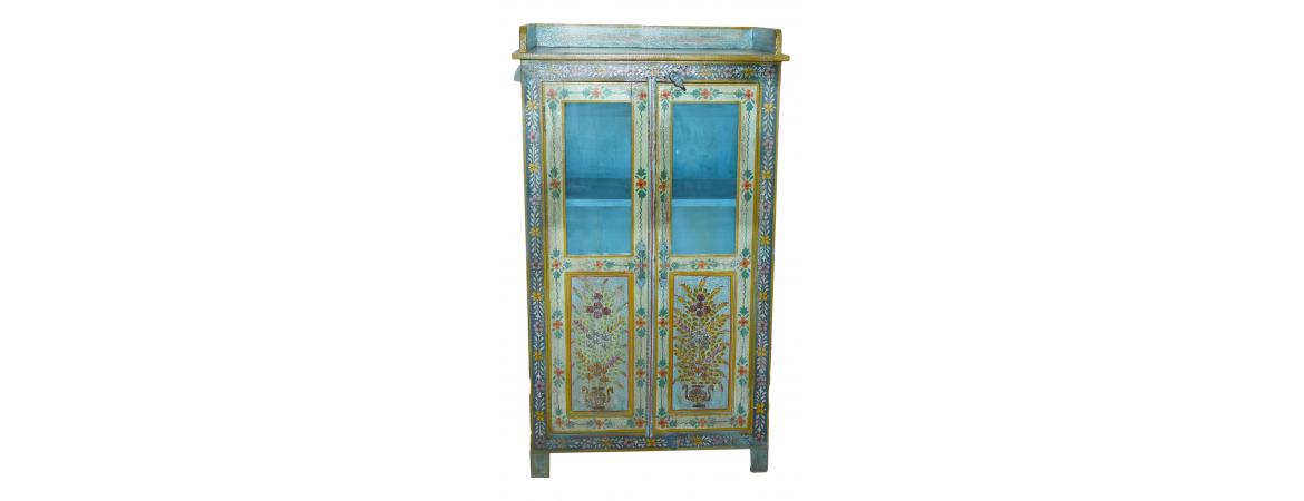 Hand Painted 2 Door Cabinet