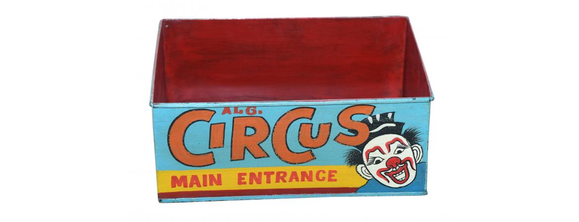 Set of 3 Metal Circus Boxes