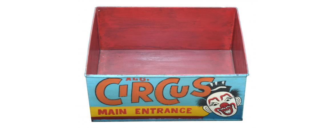 Set of 3 Metal Circus Boxes