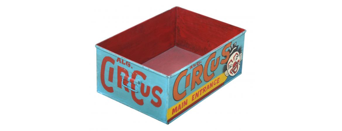 Set of 3 Metal Circus Boxes