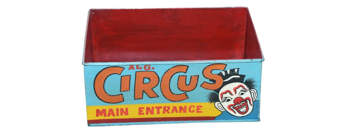 Set of 3 Metal Circus Boxes