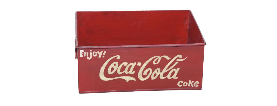 Set of 3 Metal Coca Cola Trays