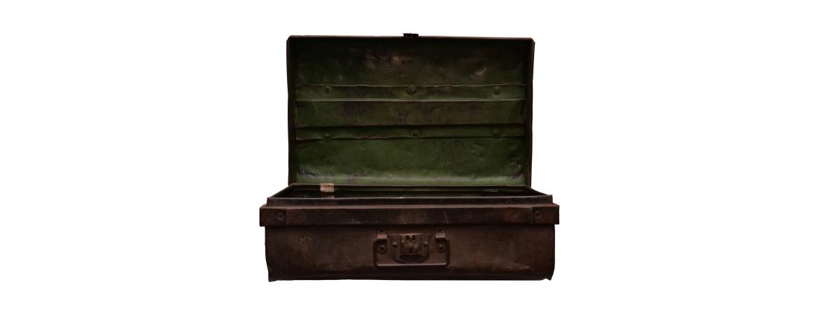 Assorted Sizes Iron Trunk