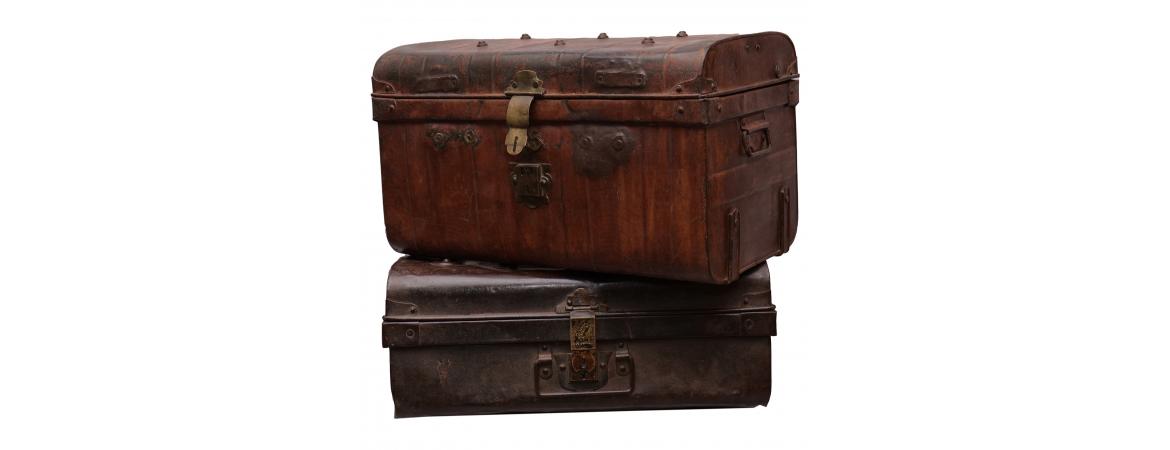 Assorted Sizes Iron Trunk