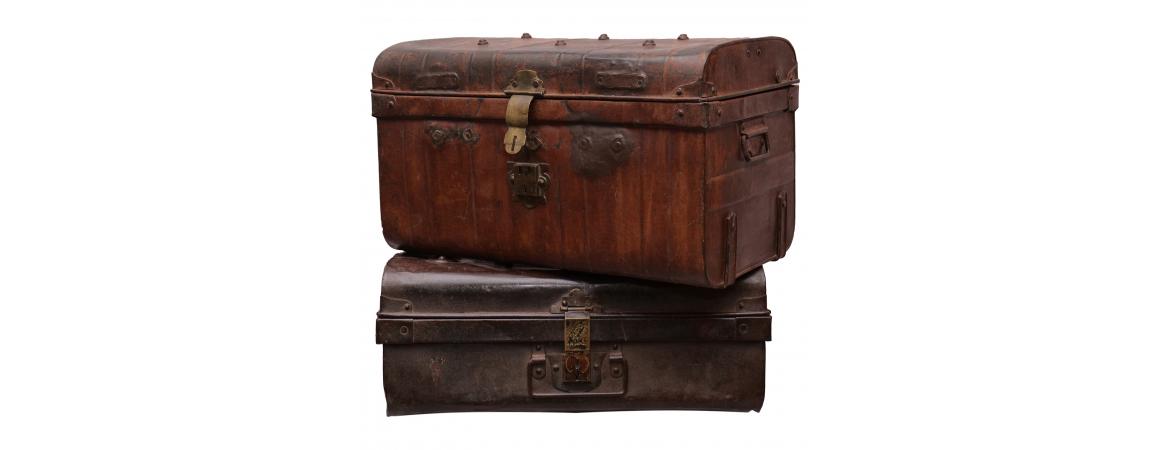 Assorted Sizes Iron Trunk