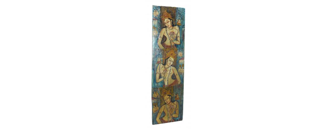 Vintage Cultural Wall Panel