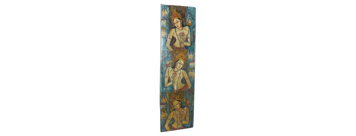 Vintage Cultural Wall Panel