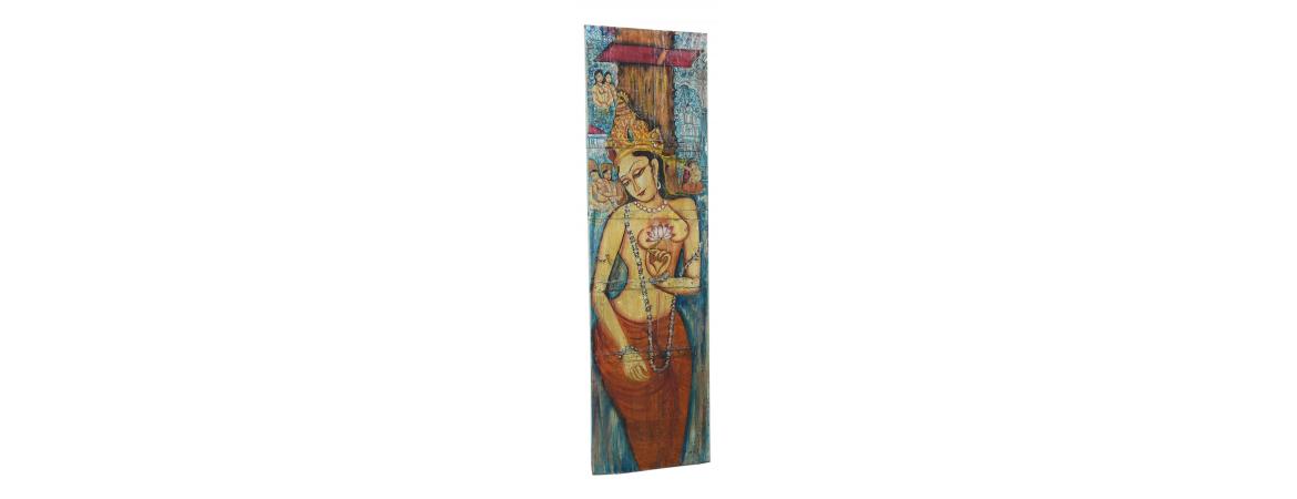 Vintage Cultural Wall Panel