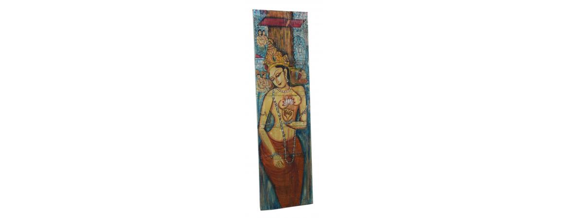 Vintage Cultural Wall Panel