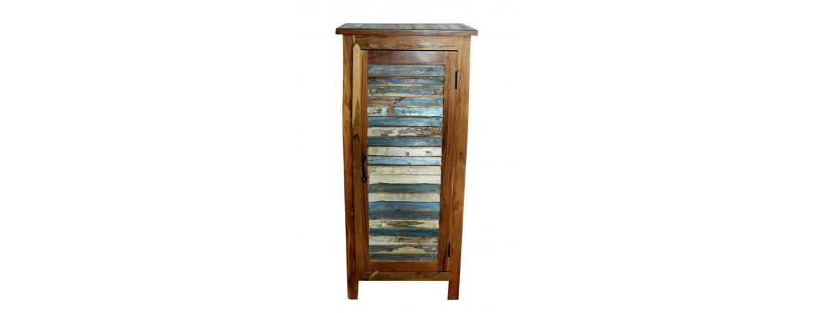 Cabinet with Louvered Door