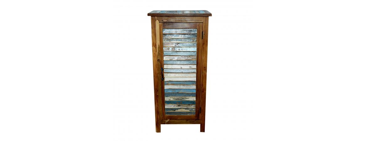 Cabinet with Louvered Door