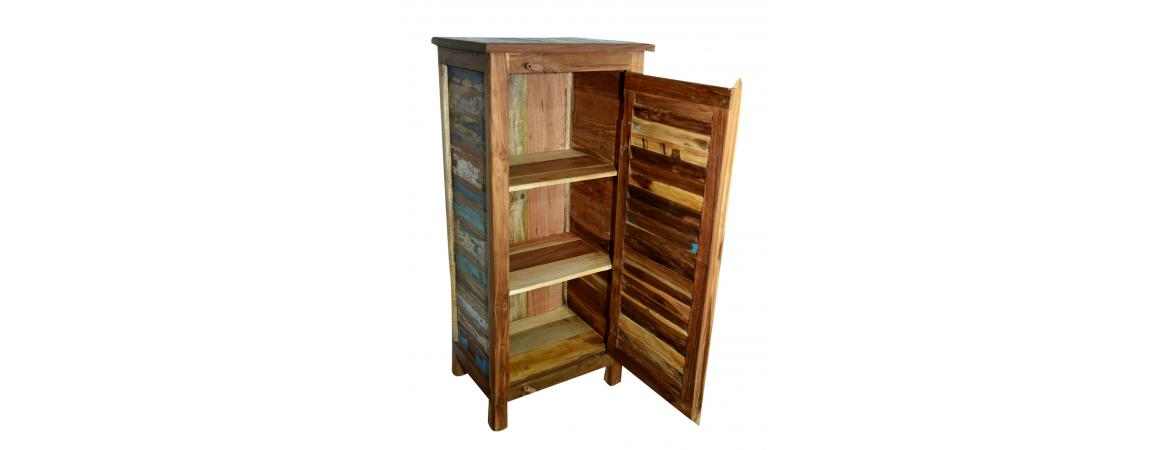 Cabinet with Louvered Door