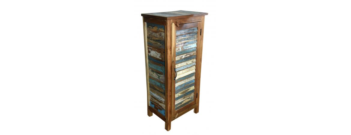 Cabinet with Louvered Door