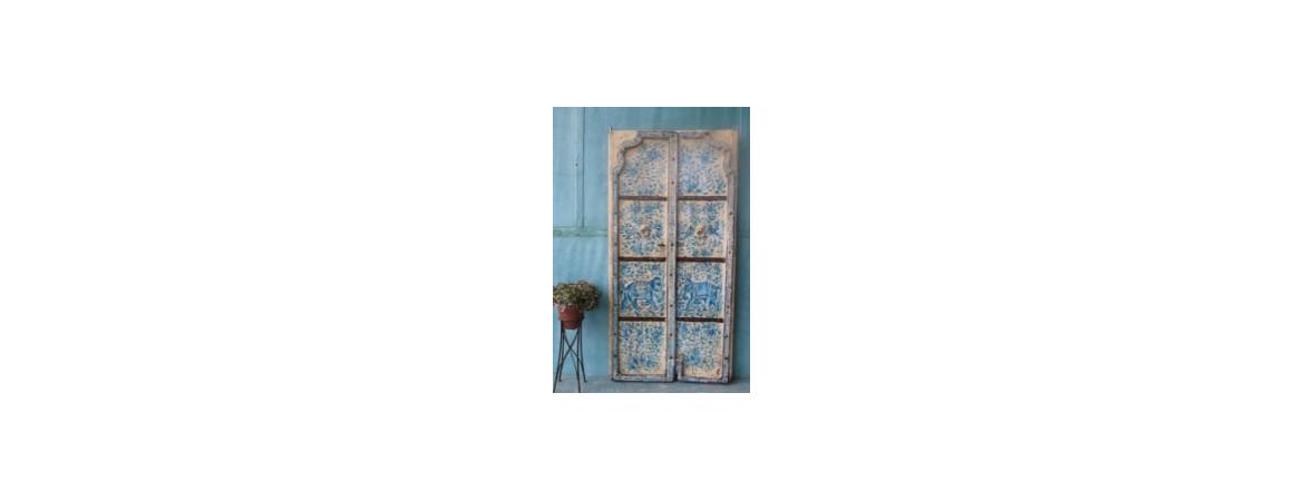 Hand Painted Shutter Wall Art