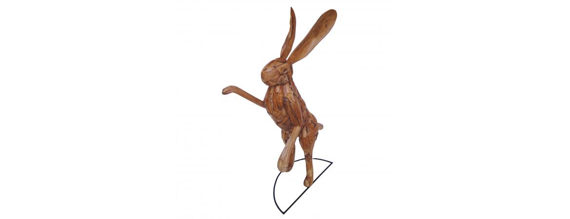 Pair of Boxing Hares