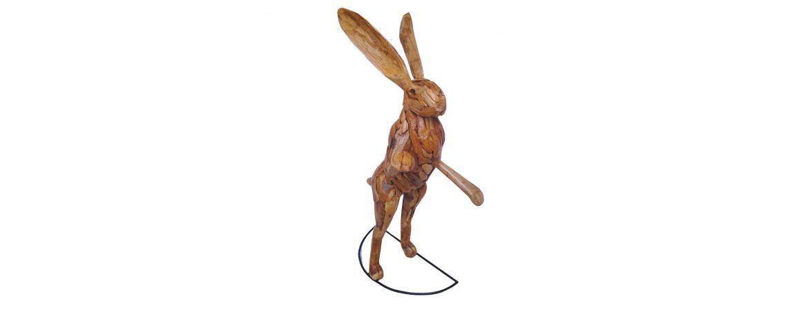 Pair of Boxing Hares