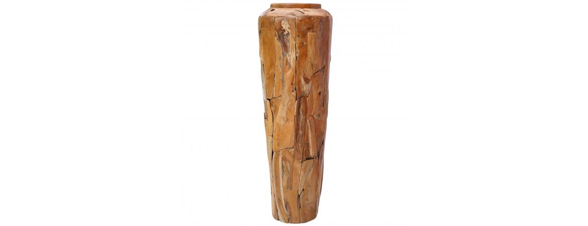 Teak Root Vase