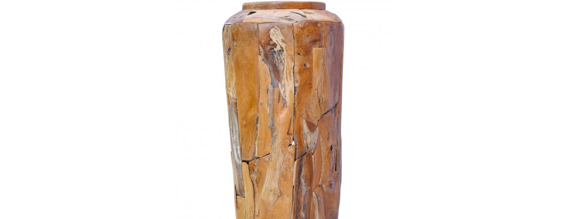 Teak Root Vase