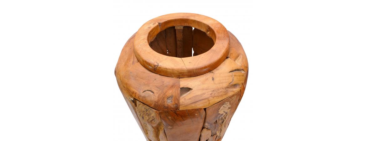 Teak Root Vase