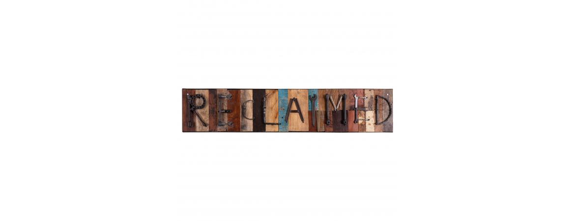 Reclaimed Sign