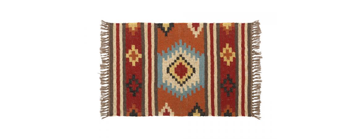 Rug - L90 x W60cm - Red