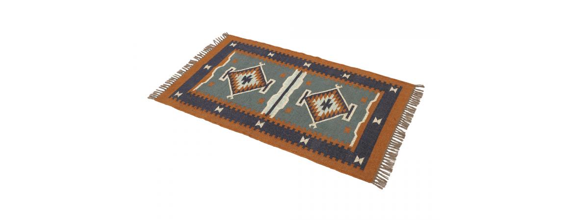 Rug - L150 x W90cm - Blue