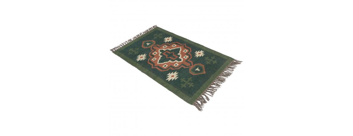 Rug 90 x 60cm - Green