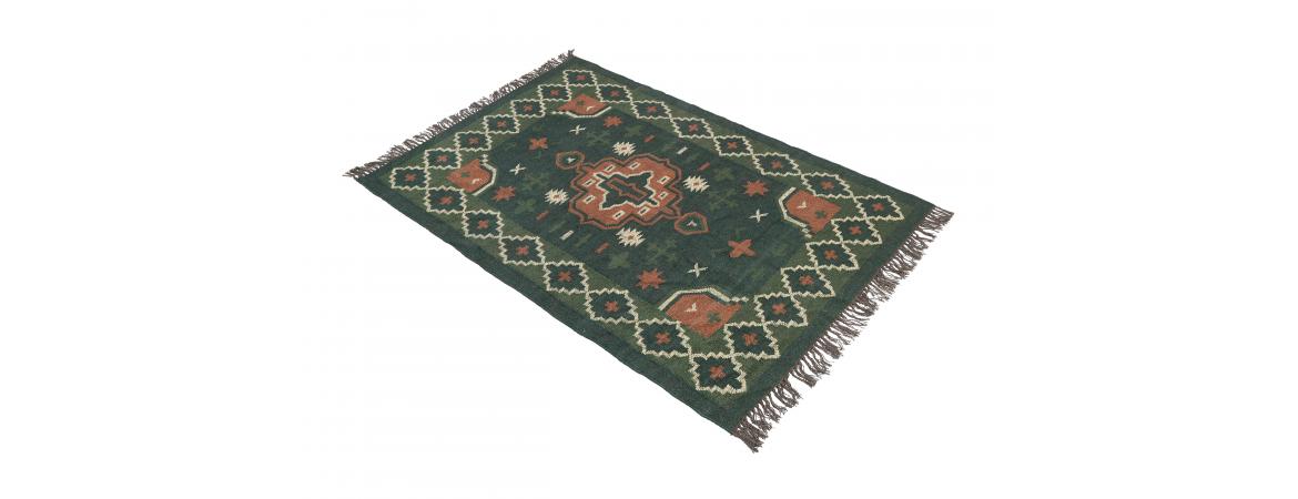 Rug 180 x 120cm - Green