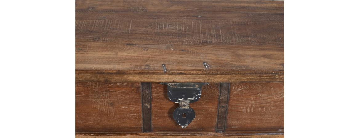 Antique Trunk with Lift Top