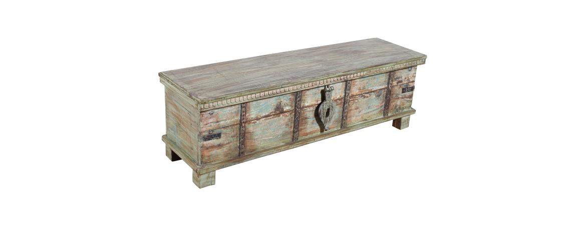 Antique Trunk with Lift Top