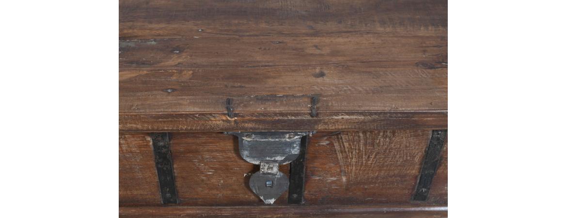 Antique Trunk with Lift Top