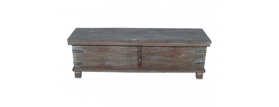 Antique Trunk with Lift Top